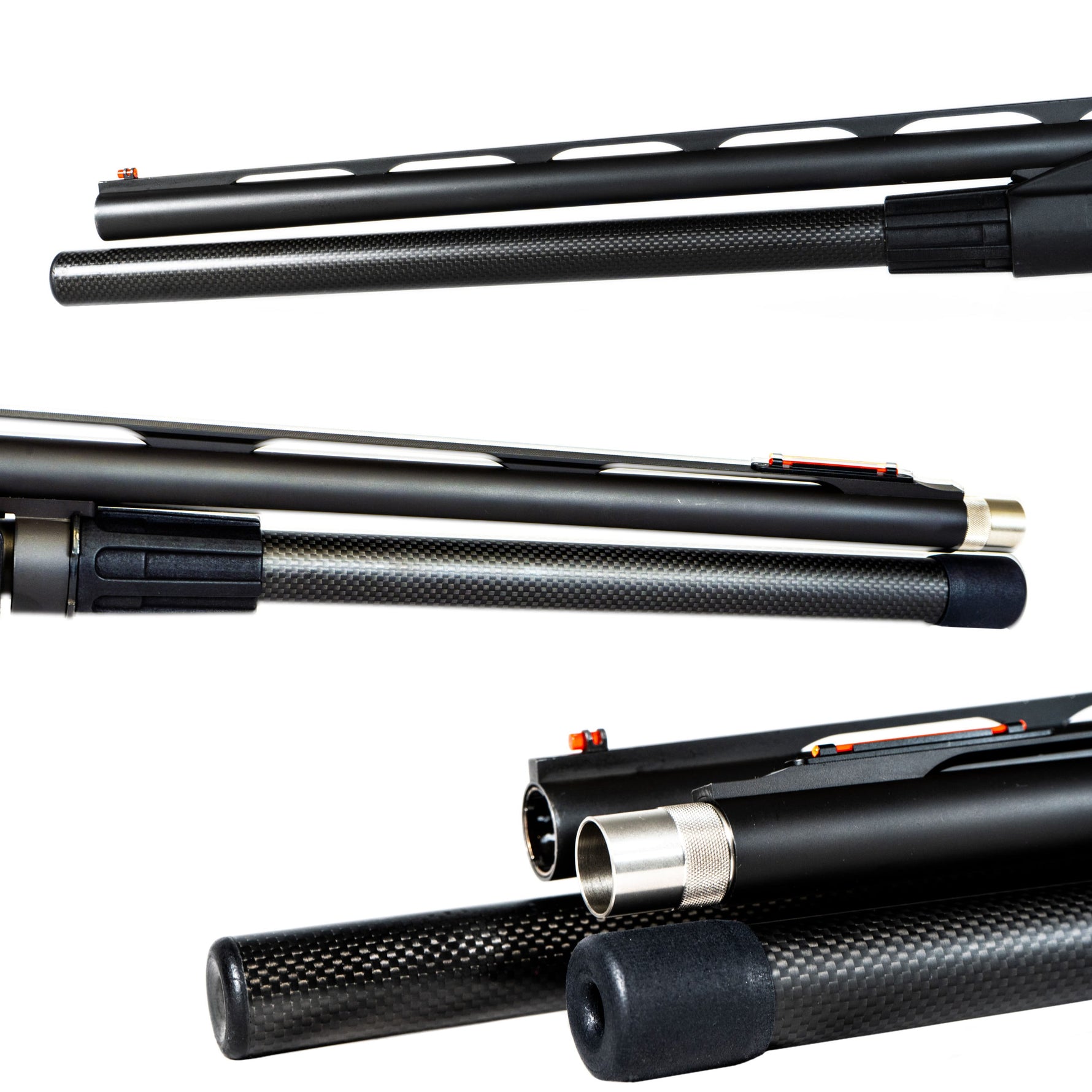 Carbon Fibre 12g Shotgun Magazine Extension Tubes image 0