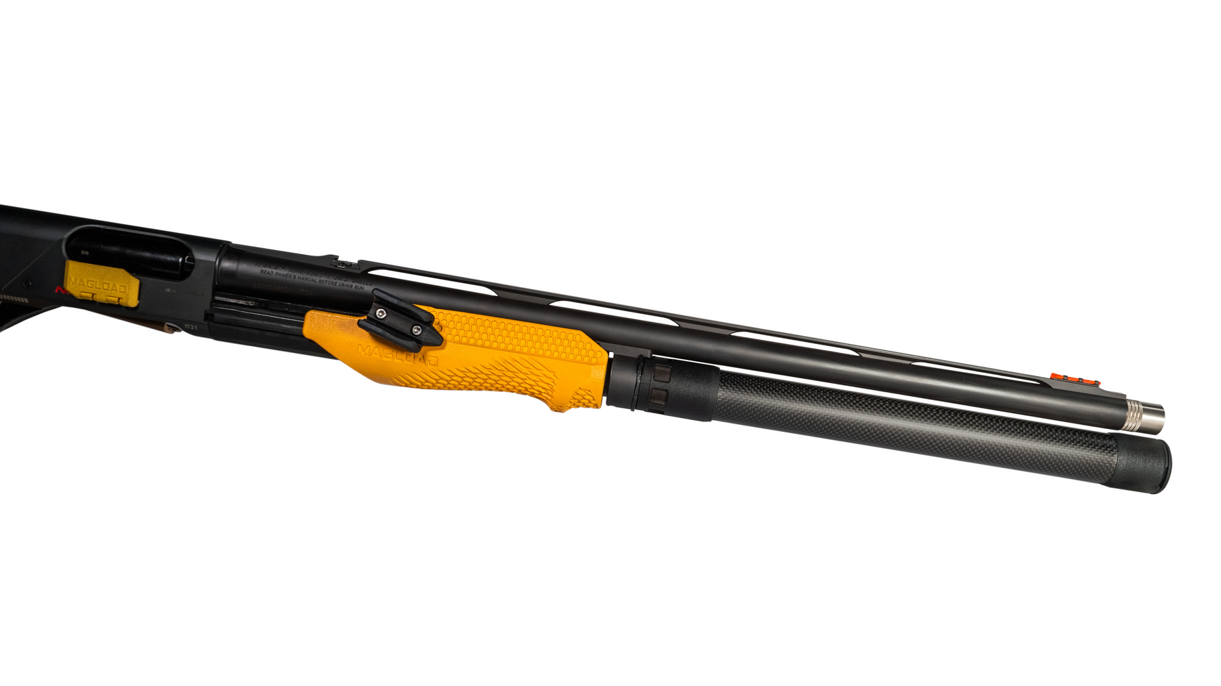 Telescopic Carbon Fibre 12g Shotgun Magazine Extension Tubes